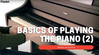 Basics of Playing the Piano Hand Shape and Hand Position 2 [upl. by Dlnaod]