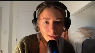 My first time trying Asmr w a mic 🎙️💌 [upl. by Arah]