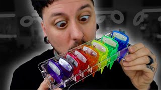 What Clipper Guards do I use 🌈 MartyBlendz Premium Translucent Guards Unboxing and Review [upl. by Sou]