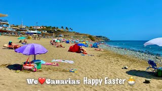 Gran Canaria Meloneras Beach Life Boardwalk and Streets  We❤️Canarias [upl. by Iddet525]