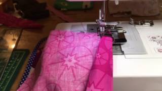 How to use a Rolled hem foot brother sewing machine [upl. by Akalam]