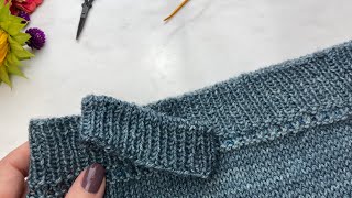 Tubular Bind Off With Set Up Rows [upl. by Ahsinav]