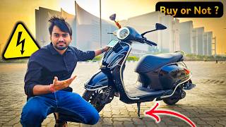 Bajaj Chetak Electric Scooter Honest Review ⚡ Is This the Best EV Scooter Under ₹1 Lakh [upl. by Balling]