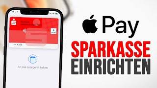 Apple Pay Sparkassen Girocard einrichten 2022 [upl. by Higley]