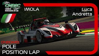 Luca Andrettas Pole Lap l 2024 Italian Grand Prix l Race of Champions 24 [upl. by Melgar]