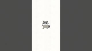 🦝 dancing to APT shortanimation dance apt [upl. by Schluter]