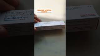 Panderm Plus क्रीम के फायदे। panderm medicinereview ytshorts steroidcream [upl. by Fu479]