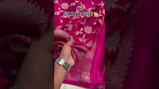 BANARSI PARTY WEAR MASHRU SILKE SAREES AVAILABLE MY GOOD QUALITY 👌 MY WHATSAPP NUMBER 6393668618 [upl. by Modestine]