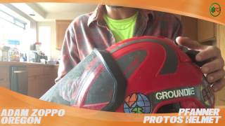 Pfanner Protos Helmet  TreeStuffcom Customer Adam Zoppos Review In The Field [upl. by Swan279]