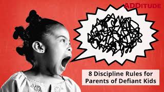 8 Discipline Rules for Parents of Children with Oppositional Defiant Disorder [upl. by Leumel]