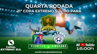 TRANSMISSÃO AO VIVO  21ª COPA EXTREMO SUL DO PARÁ DE SELÇÕES  SEL FLORESTA X SEL XINGUARA [upl. by Ees]