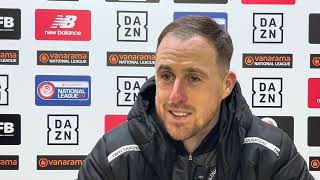 Farnborough 10 Slough Town  Scott Davies Interview  9 November 2024 [upl. by Aikemet]