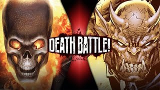 Ghost Rider Vs Etrigan  EPIC DEATH BATTLE [upl. by Guinn]