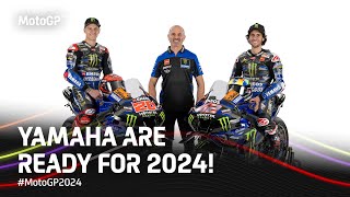 Monster Energy Yamaha  2024 MotoGP Teams Presentations Live Show [upl. by Esdnyl731]