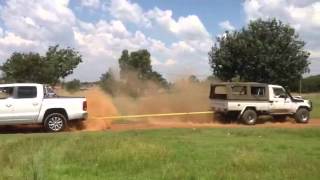 Land Cruiser vs Amarok 1st time [upl. by Lannie]