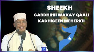 Sheekh Gabdhihii waxay qaali kadhigeen Meherkii [upl. by Enyaw411]