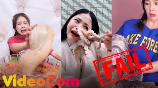 Canlı canlı yemeye çalıştığı ahtapot kızın yüzünü parçaladı Mukbang kazaları  mukbang fails [upl. by Nosoj]