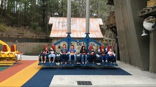 Barnstormer at Dollywood in HD  Pigeon Forge TN [upl. by Ennayoj894]