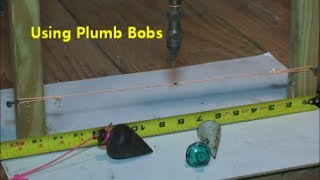 How to use a plumb bob [upl. by Airotnes]