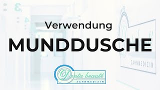 Wie verwendet man eine Munddusche [upl. by Ayifas]