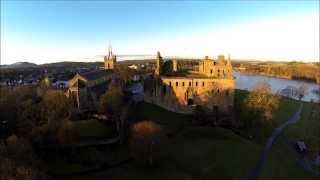 Linlithgow and Linlithgow Palace West Lothian Scotland [upl. by Cordey]