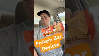 Protein Bar Review  One Bar Reeses weightlossgym [upl. by Steel]