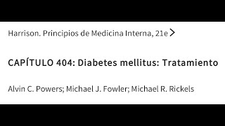 Diabetes mellitus tratamiento [upl. by Davilman]