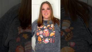 Make a cozy crewneck for fall dtfprints crewnecksweatshirt fallvibes [upl. by Greggs]