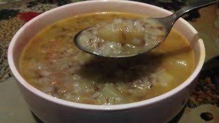 Russische Buchweizensuppe Vegan Rezepte [upl. by Volotta459]