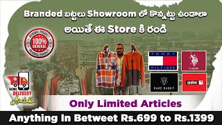 Original Branded Showroom Articles In Hyderabad  Limited Articles  Telugu [upl. by Zildjian]