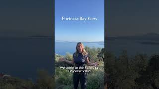 Fortezza Bay View  Corfu Greece  from € 435000dreamvilla corfu island [upl. by Auhsuoj]