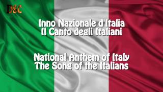 National anthem of Italy quotIl Canto degli Italianiquot Lyrics ITEN since 12 October 1946 [upl. by Atilehs687]