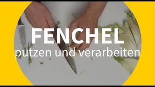 Fenchel putzen und schneiden  so gehts richtig [upl. by Shanta]