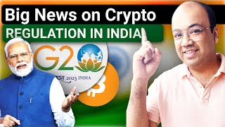 Big News On Crypto Regulation In INDIA [upl. by Asihtal]