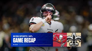 Buccaneers hand Saints fourth STRAIGHT loss spoil Spencer Rattlers first start  Grade amp Reaction [upl. by Gerladina]