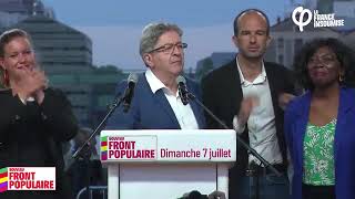 JL Mélenchon  quotOn nenlèvera pas une ligne du programme quot [upl. by Polito341]