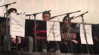 Orphan Black table read  Hot Docs Cinema [upl. by Aitel]