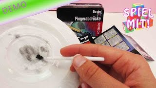 Drei  Fingerabdrücke Set Demo  Wie nimmt man Fingerabdrücke [upl. by Euf]