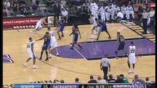 Nene Hilario Slam Dunks 3 Straight Posessions and Posterizes vs The Kings [upl. by Nodnek]