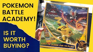 Pokemon Battle Academy unboxing and minireview Is it worth buying this for Pokemon CCG beginners [upl. by Alih]