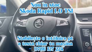 Acum disponibil la vanzare Skoda RAPID 10 TSI 2019🚘 [upl. by Sucramaj]