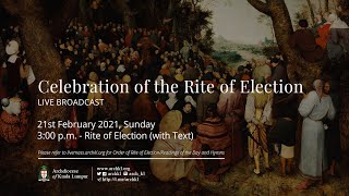 Rite of Election with Text [upl. by Allets]