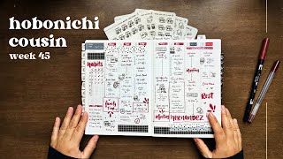 Weekly Plan with Me Etsy Shop Owner  Work Planner  Hobonichi Cousin [upl. by Dinan182]