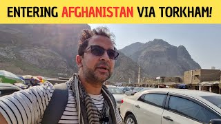 Pakistan to Afghanistan Series  Part 03  Entering Afghanistan via Torkham [upl. by Niveg808]