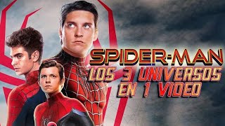 SpiderMan Los 3 Universos en 1 Video I Fedewolf RESUMEN DE LAS TRILOGIAS ANTERIORES [upl. by Eslek2]