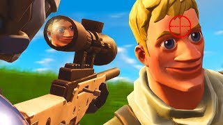 Hunting Noobs In Fortnite [upl. by Kurman]