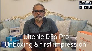 Robotic vacuum cleaner Ultenic D5s Pro Unboxing amp First impression in urdu [upl. by Erialcyram]