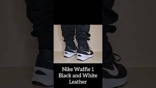 Winter Ready Waffle NIKE WAFFLE 1 BLACK AND WHITE nike nikesneakers sneakers [upl. by Syla]