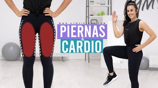 CARDIO con ejercicios para PIERNAS  13 minutos [upl. by Tomkins]