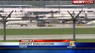 Passengers React To Tornado Warning At Airport [upl. by Alexandria]